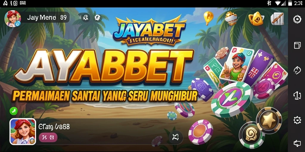 Screenshot gameplay JAYABET menampilkan keseruan permainan casual.