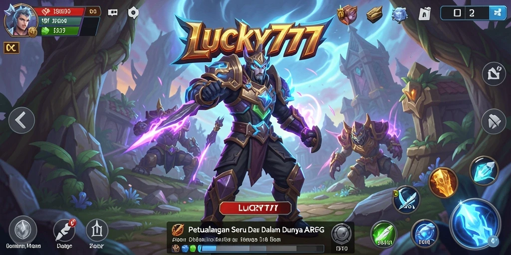 Screenshot gameplay LUCKY777 yang menampilkan aksi seru di dalam dunia ARPG.