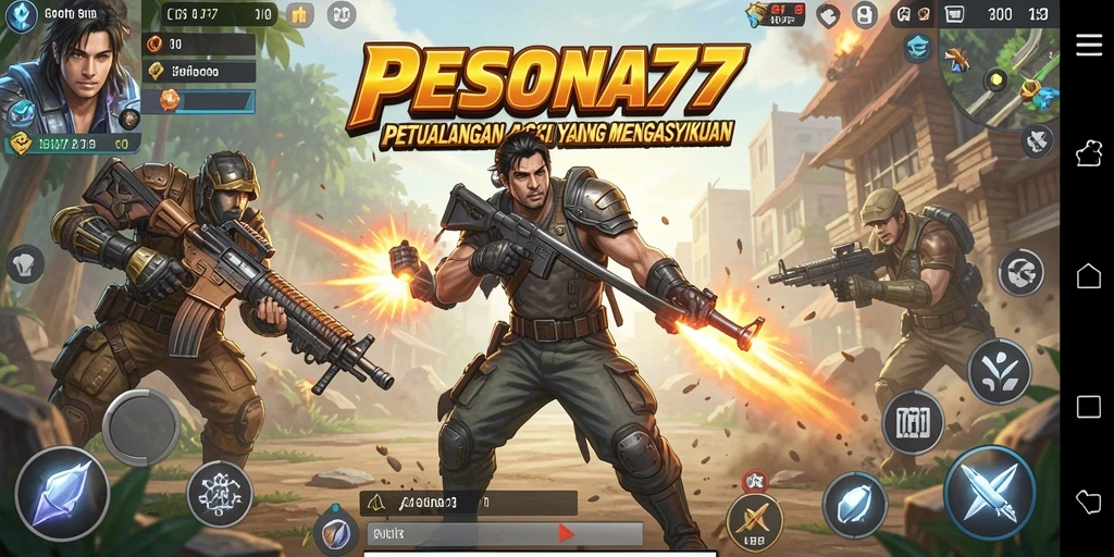 Menampilkan gameplay PESONA77 dengan aksi yang mendebarkan.