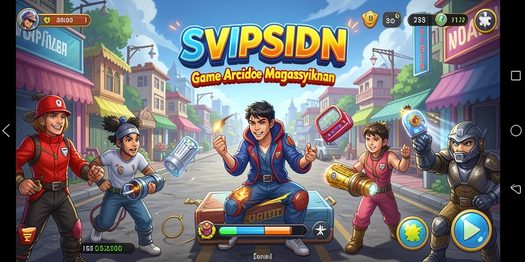 Tampilan menarik gameplay seru di SVIPSIDN.